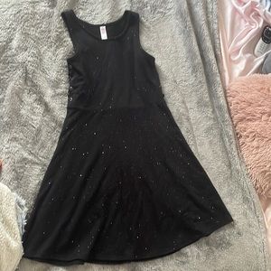 kids black dress